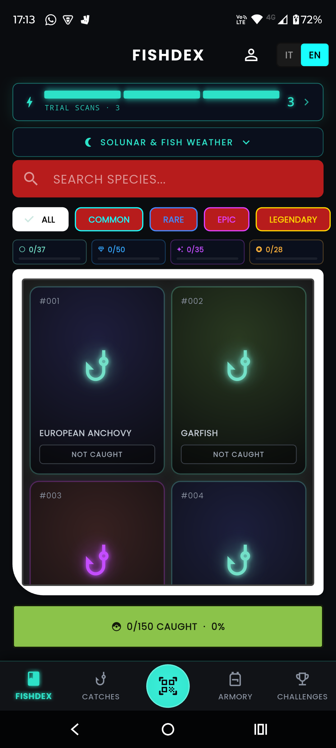 Species dex